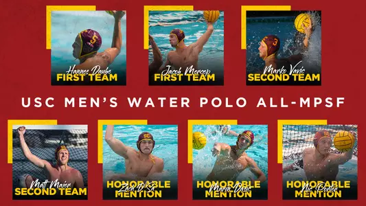 Seven Trojans named to All-MPSF teams for 2018