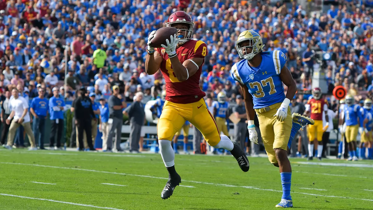 USC Trojans wide receiver Amon-Ra St. Brown vs. UCLA