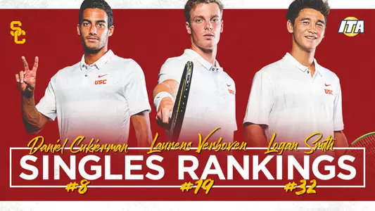 Daniel Cukierman, Laurens Verboven and Logan Smith all now hold career-best singles rankings.