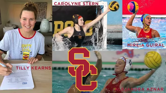 USC welcomes four new Women of Troy to the pool