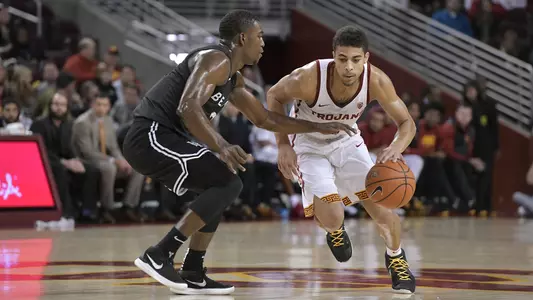 USC Trojans guard Derryck Thornton vs. Long Beach State 49ers