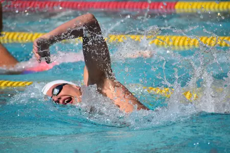 Victor Johansson swims the mile.