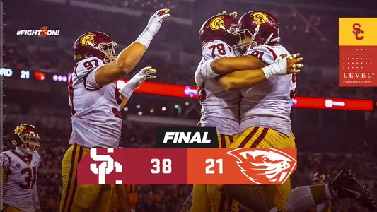 USC defeats Oregon State, 38-21