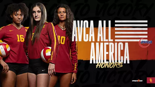 2018 AVCA All-America Honors Graphic (Brooke Botkin, Khalia Lanier, Raquel Lázaro)