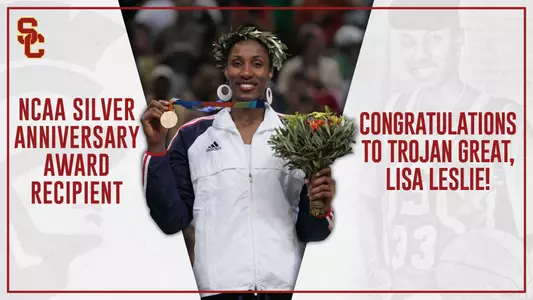 Lisa Leslie wins the 2019 NCAA Silver Anniversary Award