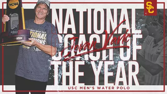 Jovan Vavic is named the 2018 National Men's Coach of the Year