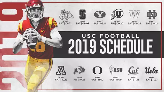 2019 USC Trojans Football Schedule