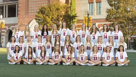 2018 USC Women's Lacrosse Team Photo