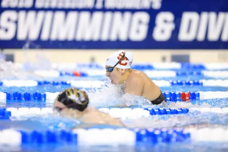 The 2018 NCAA Women's Swimming and Diving Championships hosted at the Ohio State University March 14-17, 2018.