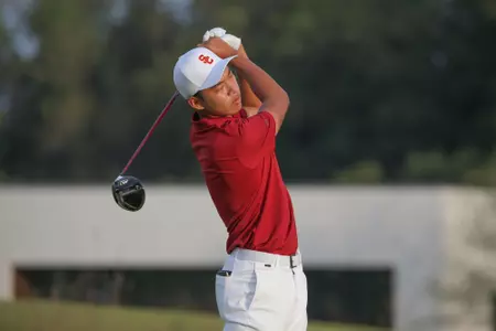 DALLAS, TX - SEPTEMBER 26:  USC Men's Golf during the Trinity Forest Invitational on September 26, 2017, at Trinity Forest Golf Club in Dallas, TX.  (Photo by George Walker/DFWsportsonline)