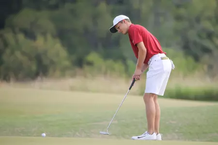 DALLAS, TX - SEPTEMBER 26:  USC Men's Golf during the Trinity Forest Invitational on September 26, 2017, at Trinity Forest Golf Club in Dallas, TX.  (Photo by George Walker/DFWsportsonline)