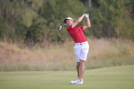 DALLAS, TX - SEPTEMBER 26:  USC Men's Golf during the Trinity Forest Invitational on September 26, 2017, at Trinity Forest Golf Club in Dallas, TX.  (Photo by George Walker/DFWsportsonline)
