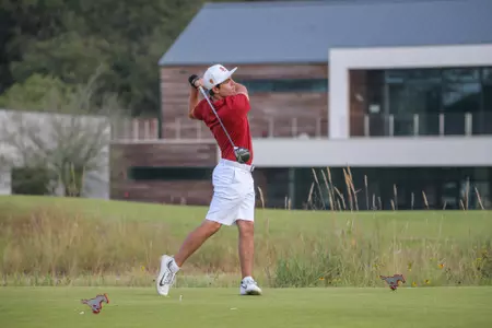 DALLAS, TX - SEPTEMBER 26: USC Men's Golf during the Trinity Forest Invitational on September 26, 2017, at Trinity Forest Golf Club in Dallas, TX. (Photo by George Walker/DFWsportsonline)