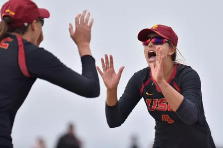 Sammy Slater high fives