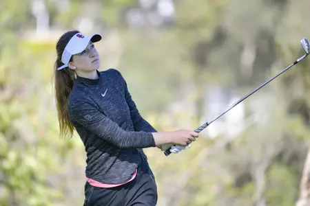 USC Women's Golf competes in the Northrop Grumman Regional Challenge on February 13th, 2018 in Palos Verdes, California.