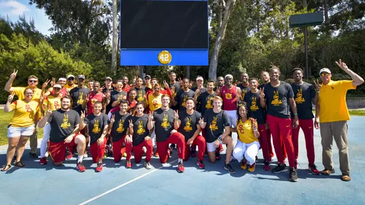 Team After Dual Meet with coaches