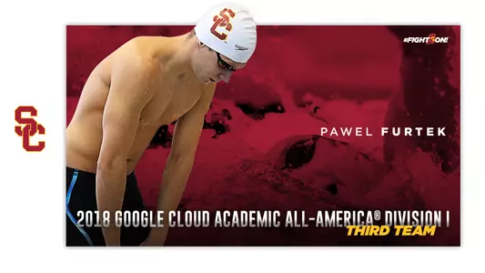Pawel Furtek earns 2018 Google Cloud Academic All-America Division I Men’s At-Large third team honors.