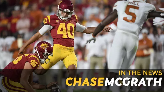 In the News: Chase McGrath