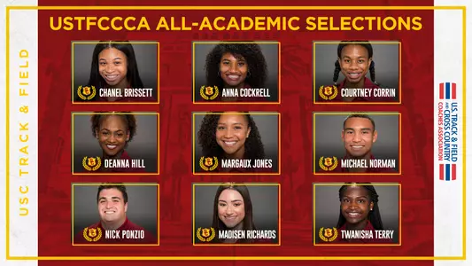 USTFCCCA Academic Graphic