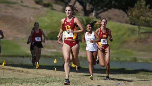 Lauren Maurer running at Pepperdine