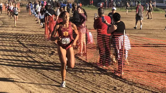 Amber Gore at UCR XC Meet