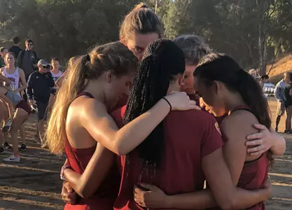 Pre Meet Prayer at UCR XC Meet