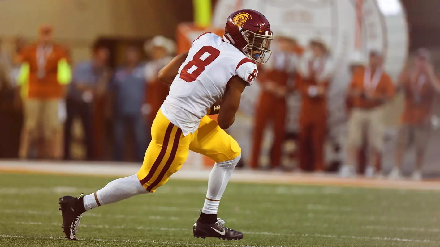 USC wide receiver Amon-Ra St. Brown at Texas