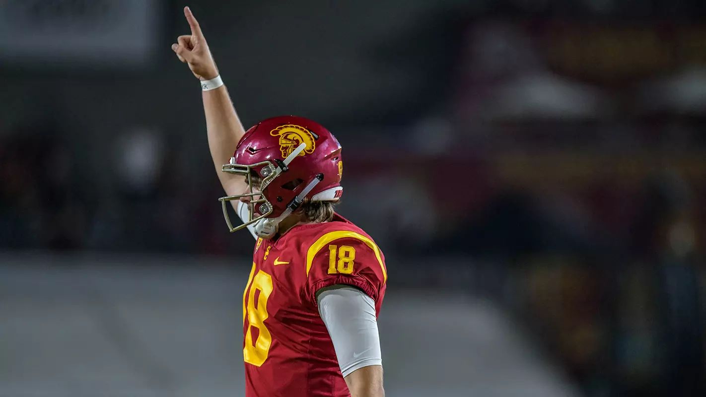 USC Trojans quarterback JT Daniels vs. Washington State