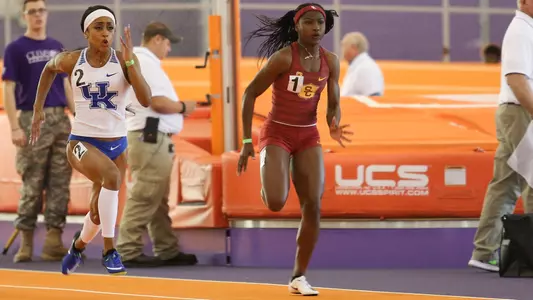 TeeTee Terry sprinting indoors