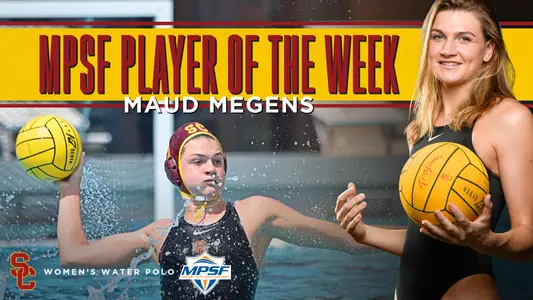 Maud Megens was named MPSF player of the week on Jan. 22