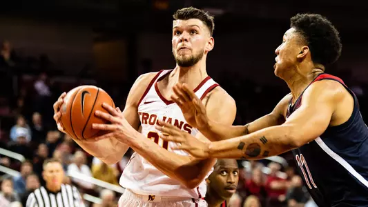 Nick Rakocevic against Arizona