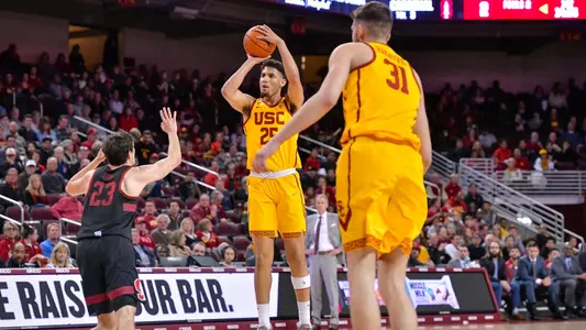 Bennie Boatwright jumper against Stanford