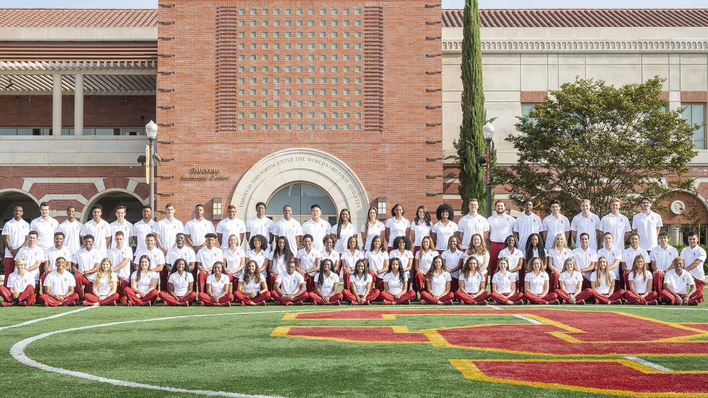 2020 USC Trojans Track & Field Team Photo