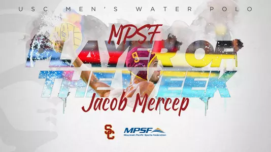 Jacob Mercep MPSF Player of the Week Oct. 7, 2019