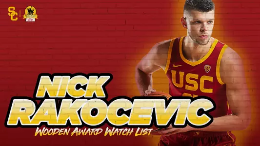 Nick Rakocevic Wooden Award Graphic