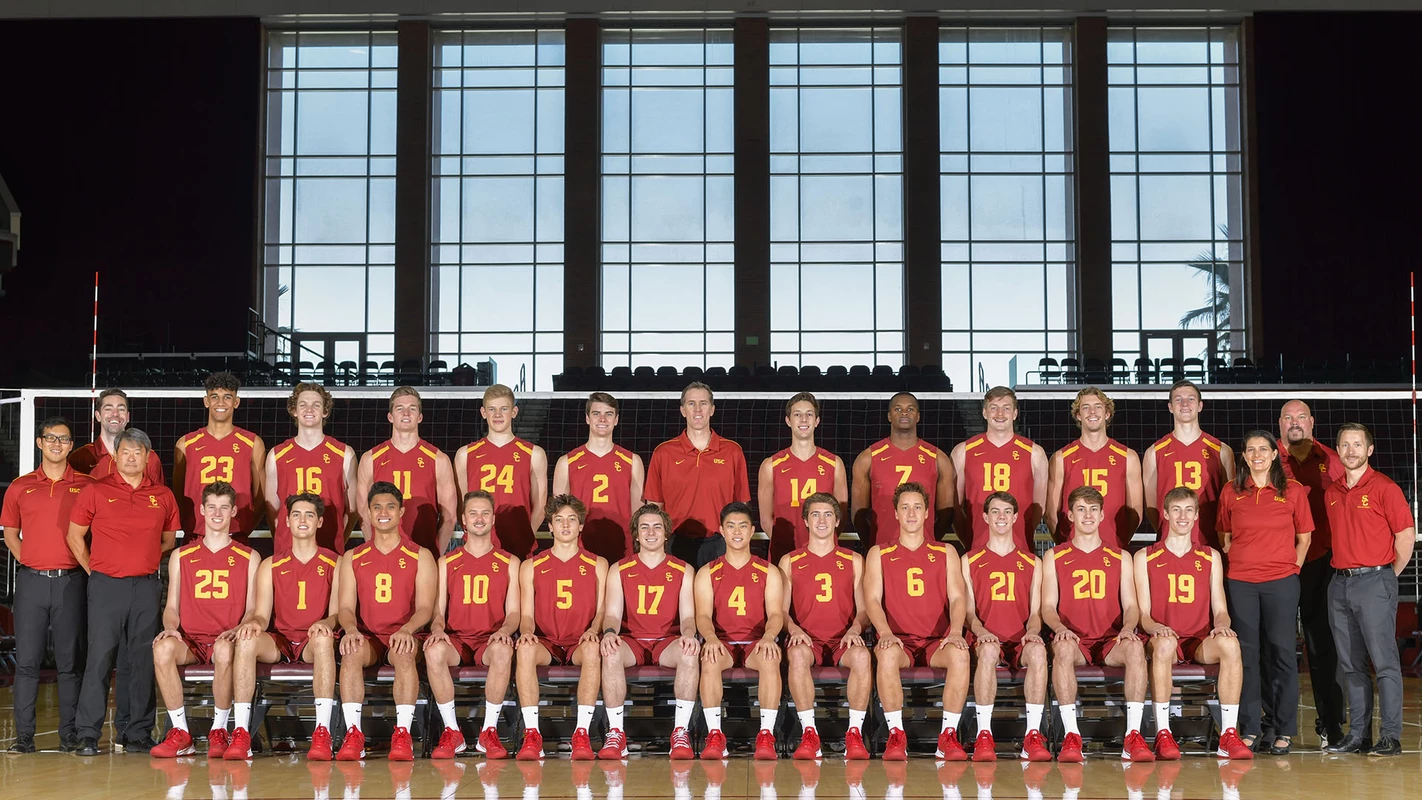 2020 USC Trojans Men's Volleyball Team Photo