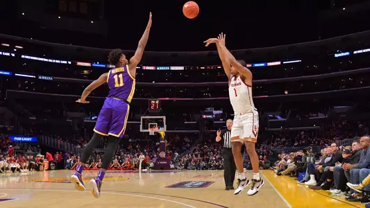 USC Trojans Basketball guard Kyle Sturdivant vs. LSU Tigers at STAPLES Center