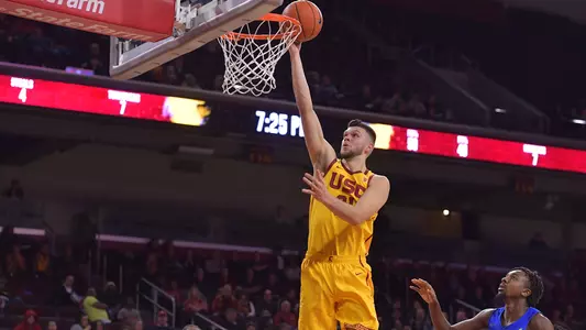 USC Trojans Basketball center Nick Rakocevic vs. Florida Gulf Coast Eagles