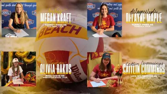 2020-21 USC Beach Volleyball signees