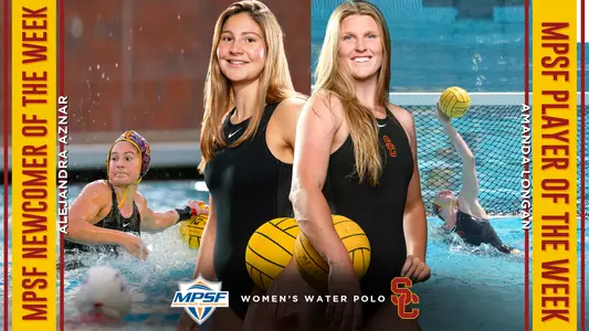 Alejandra Aznar and Amanda Longan sweep the MPSF weekly awards