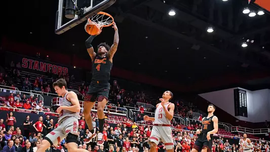 USC Trojans guard Kevin Porter Jr. dunks vs. Stanford Cardinal