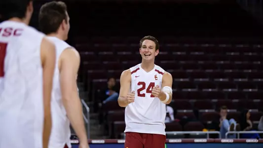 Ryan Moss celebrating