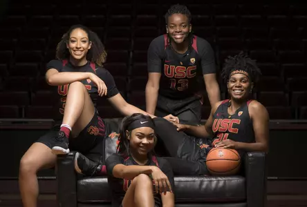 2019 seniors Cheyanne Wallace Mariya Moore Marguerite Effa Aliyah Mazyck