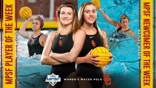Maud Megens and Bayley Weber sweep the MPSF weekly awards on Feb. 26.