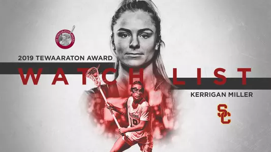 2019 Tewaaraton Award Watch List Kerrigan Miller