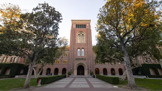Bovard Auditorium at the University of Southern California campus