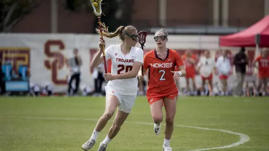 USC lacrosse freshman attacker Katie Ramsay