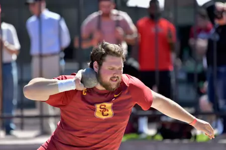 Matthew Katnik in SP at Trojan Invitational