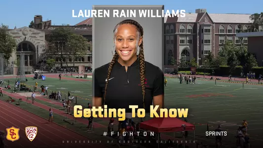 Lauren Rain Williams Getting To Know Graphic