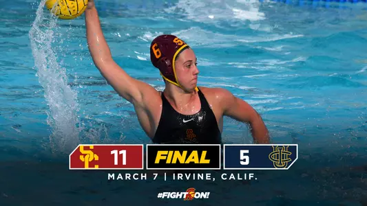 Bayley Weber scored twice in USC's win at UC Irvine